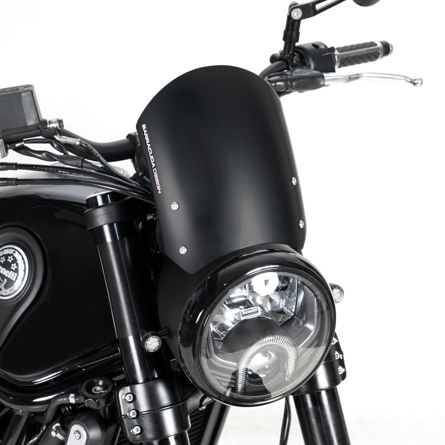 ALUMINUM WINDSHIELD CLASSIC BLACK