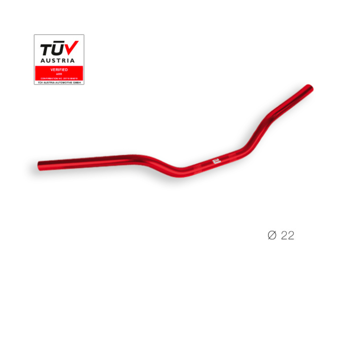 MANUBRIO RACING ROSSO