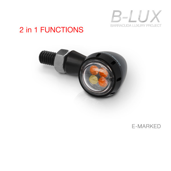 S-LED 2 B-LUX SCHWARZ (PAAR)