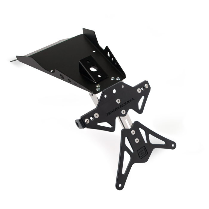 Porta Targa REVO Short Per Yamaha XSR125 (2021-2023) – Portatarga In Alluminio Regolabile Per Targa Italiana – Prodotto In Germania