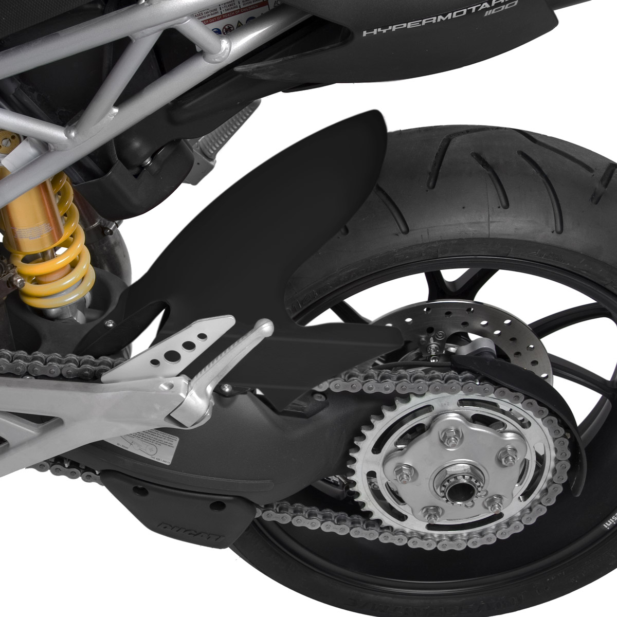 MF7410 Parafango Portatarga Posteriore MBK Booster Spirit Yamaha BWS 1996 / 2003
