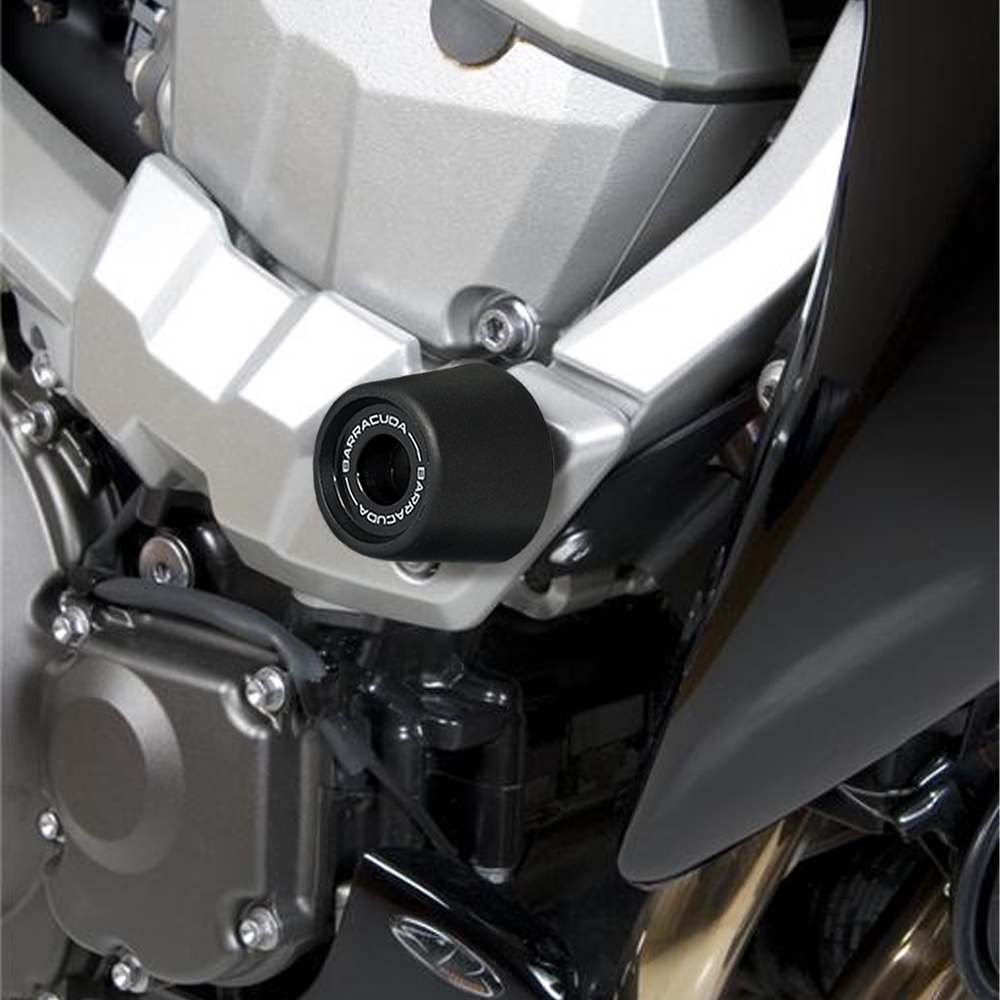 RD Moto Tamponi paratelaio con Kit di montaggio completo SL01 Bianco
