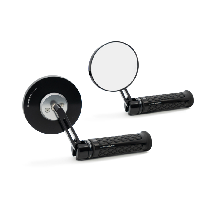 Barracuda Universal Mirrors Skin-X Bar End B-Lux | Pair