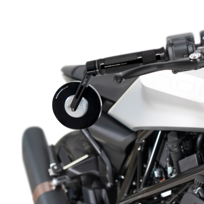 Skin-S Bar End B-Lux Universal E-Marked Barracuda Moto