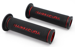 Barracuda BARRACUDA Manopole RACE NERE 120 mm Tiragas per SUZUKI DR Z 400 Gladius 